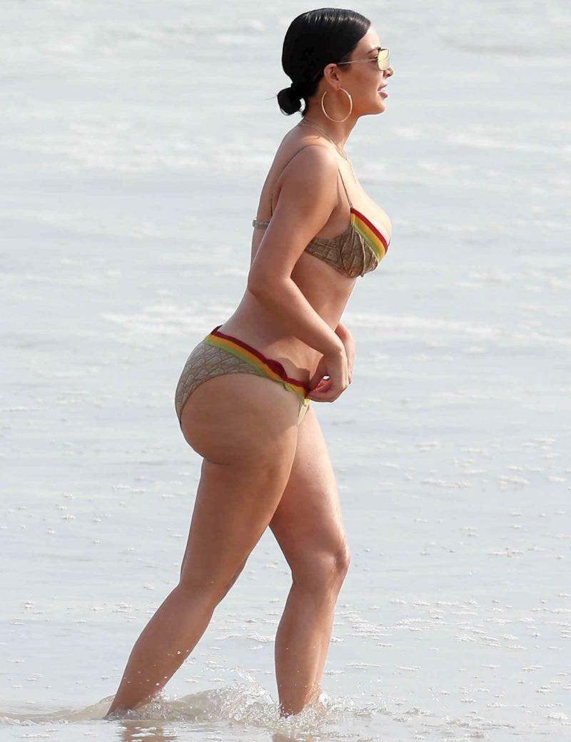 Does Kim Kardashian Have the Best Outlook on Cellulite? - TheBlackPurple