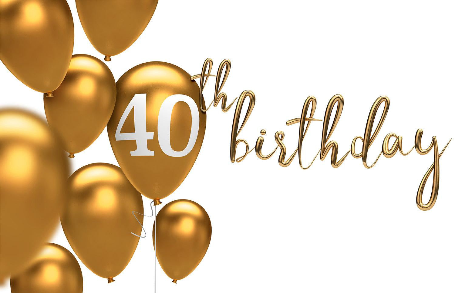 The Black Purple lists things to do for your 40th birthday