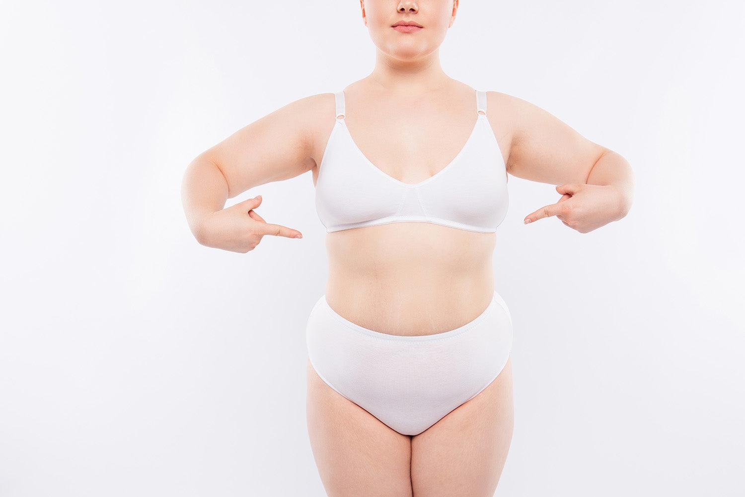 TheBlackPurple lists reasons as to why cellulite is on your stomach