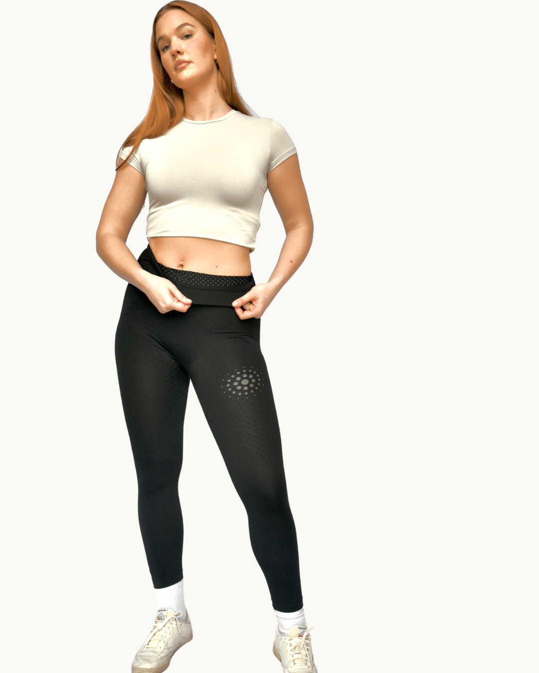 Compression Leggings with Tourmaline | Anti-Cellulite Leggings