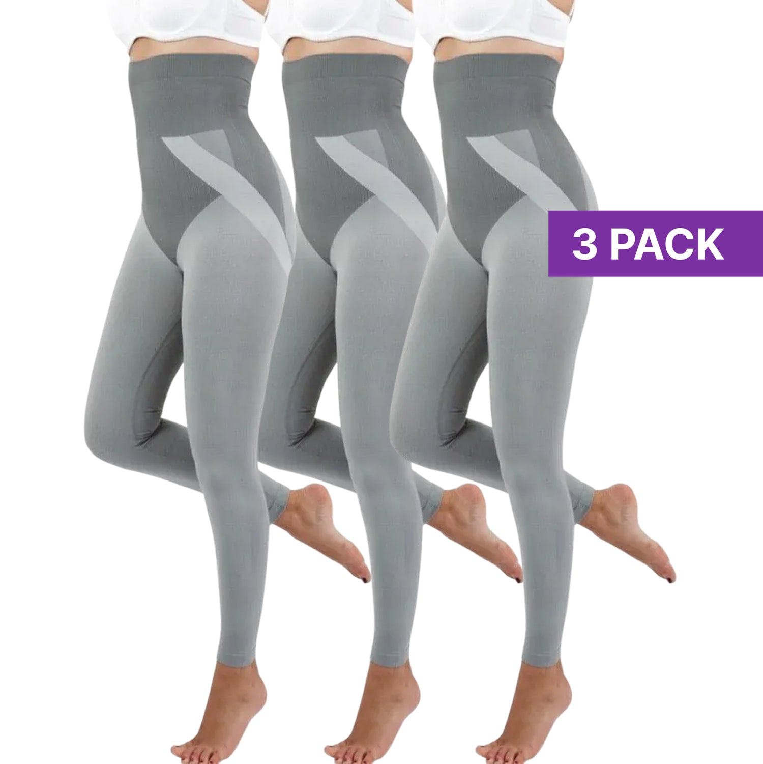 Mass & Slim Shapewear Leggings (3-Pack)