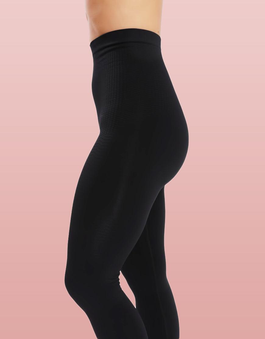 Amazon.com: Savoy Active Women's Mesh Seamless High-Compression Leggings  with Ribbing Detail (Black) : Sports & Outdoors