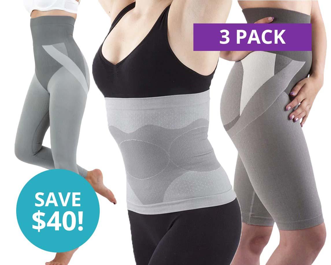 Mass & Slim Anti-Cellulite Shapewear Pack - TheBlackPurple