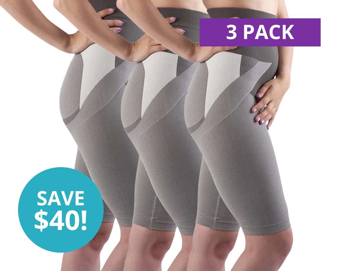 Mass & Slim Shapewear Shorts (3-Pack) - TheBlackPurple